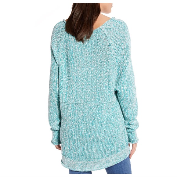 NEW FREE PEOPLE V-NECK PULLOVER SWEATER - Picture 7 of 9